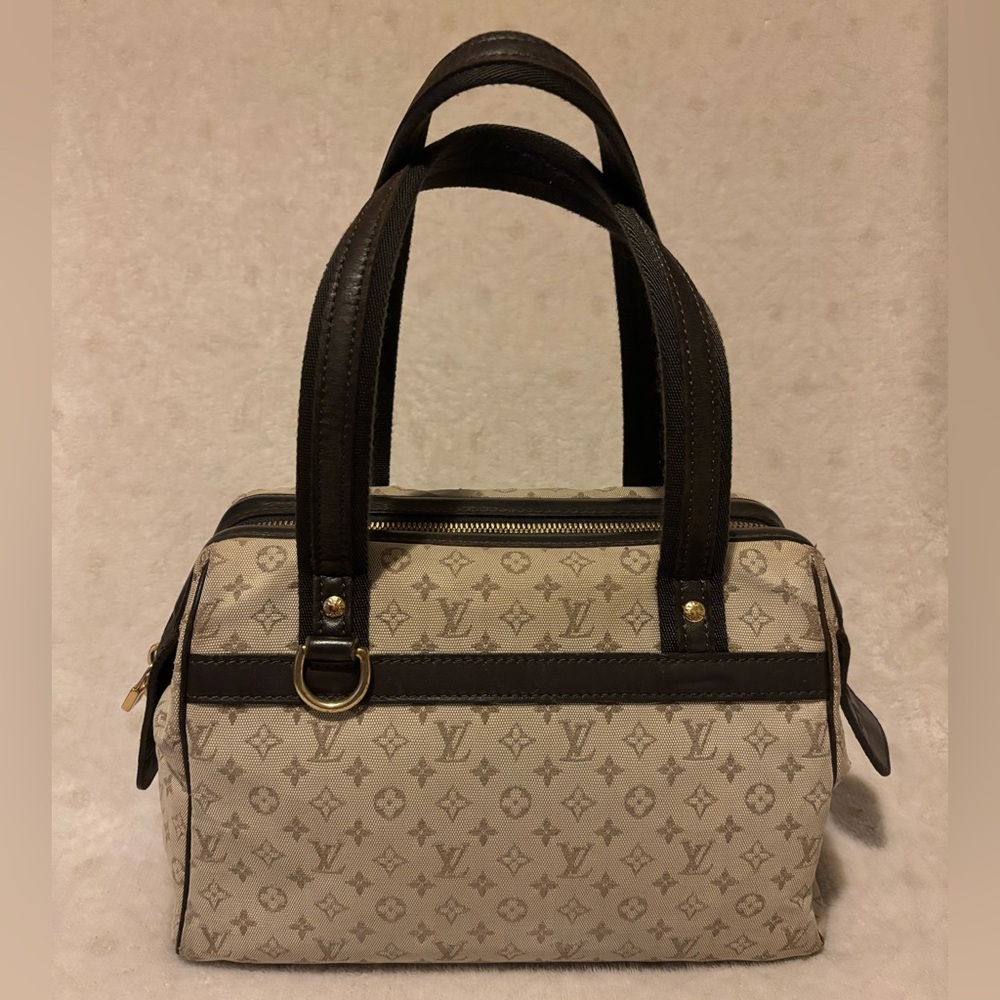 😍 Louis Vuitton Josephine Beige and Brown Handbag